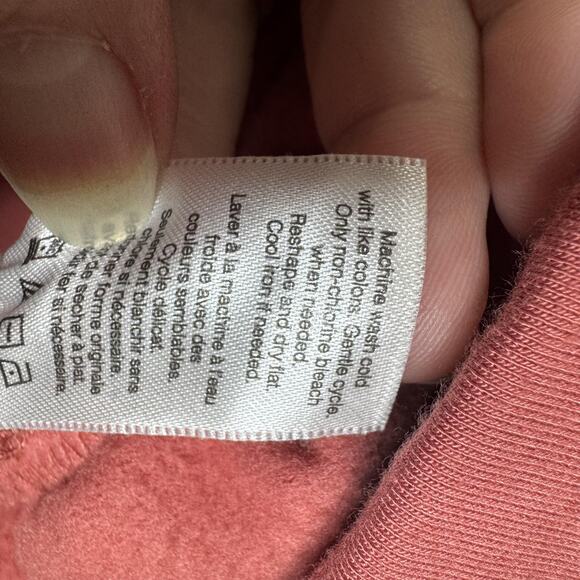 Coldwater Creek Jacket Womens Small Pink Full Zip Mock Neck Pockets Stretch - Picture 6 of 10